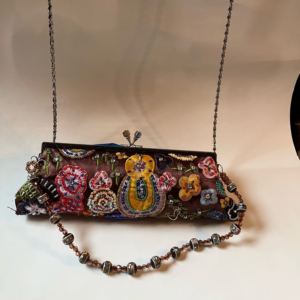 Charming Vintage Jeweled Purse Crossbody